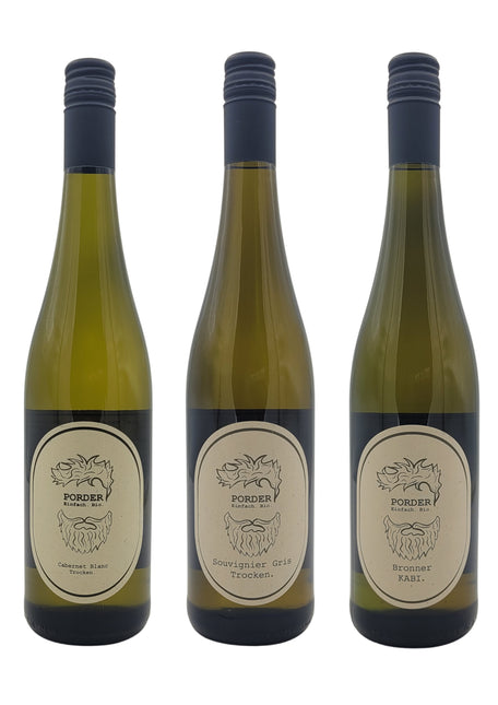 Widerstandspaket. 3 reinsortige PIWI-Weine