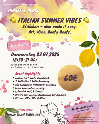 23.7.2026 GlowGrowArt Italian Summeri Vibes